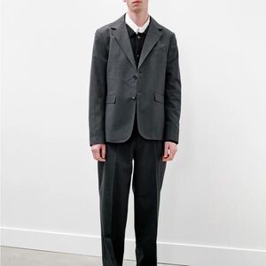 Mfpen Charcoal wool blazer